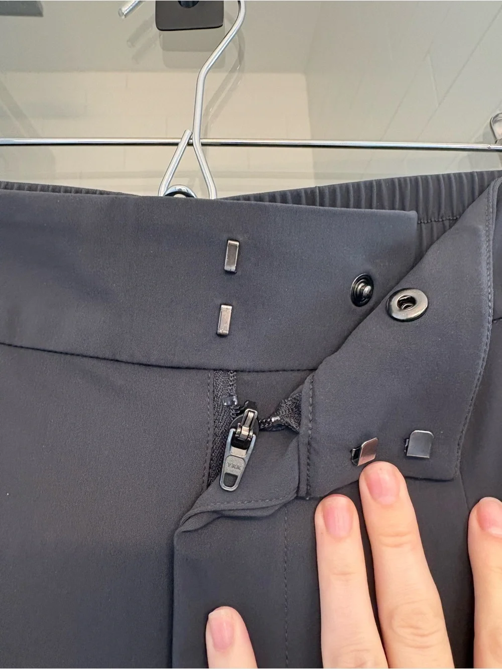 Athleta Pinnacle High Rise Trouser - Charcoal Gray - Picture 2 of 9